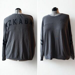 Torrid Harry Potter Azkaban Sweatshirt Gray Graphic Crewneck 3X